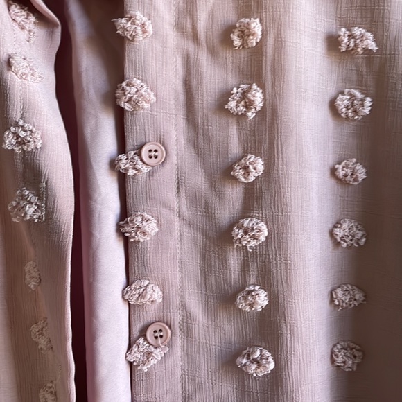 Pink Button Down - Picture 2 of 3